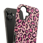 Pink Leopard Tough iPhone Case