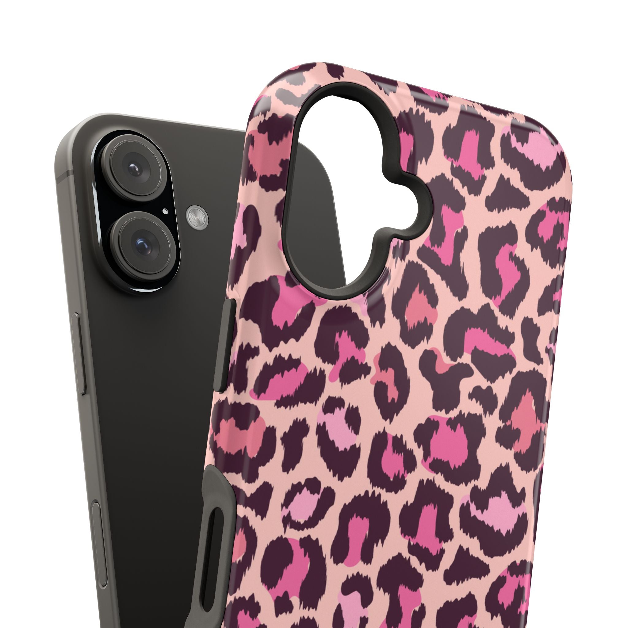 Pink Leopard Tough iPhone Case