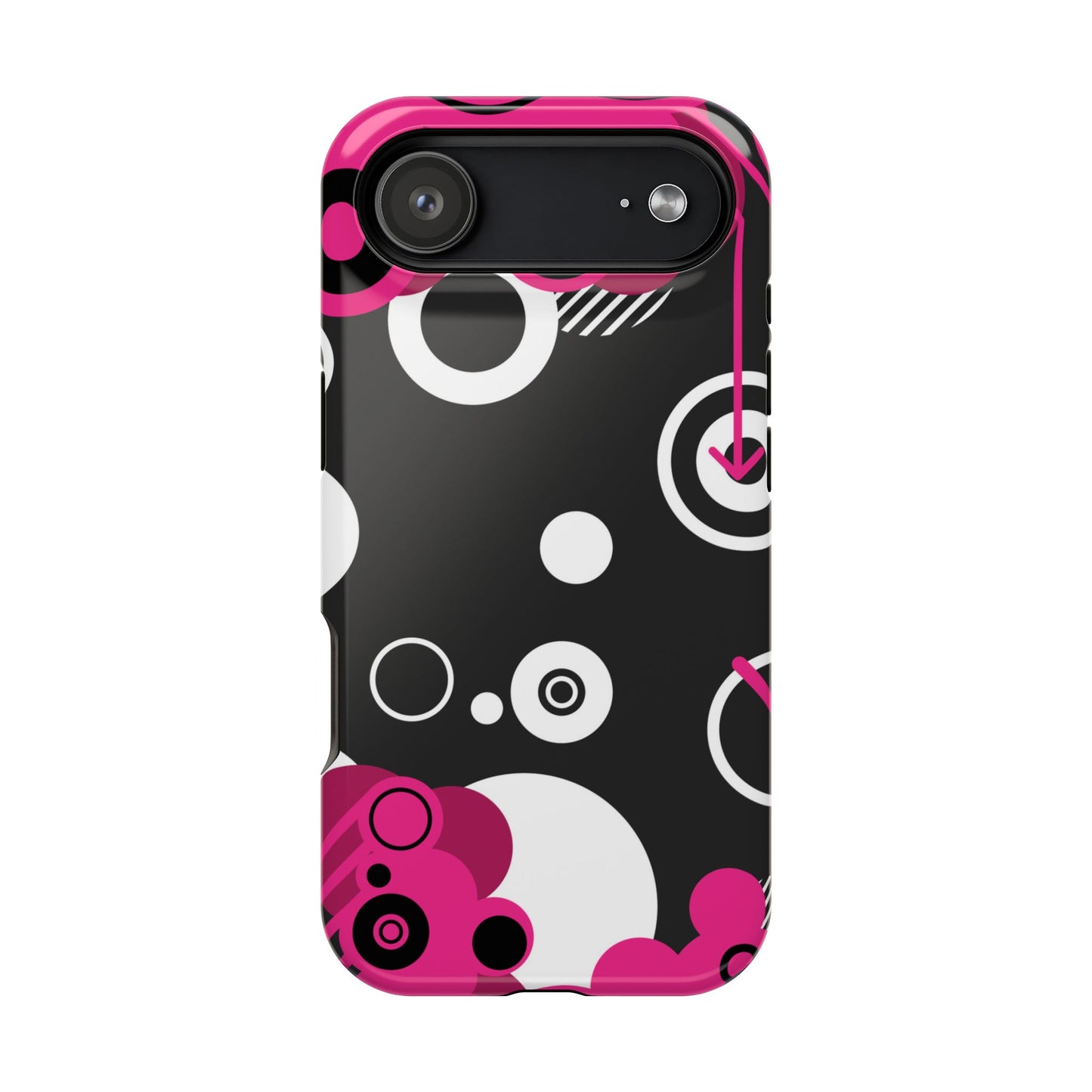 Pink Arrow Tough iPhone Case