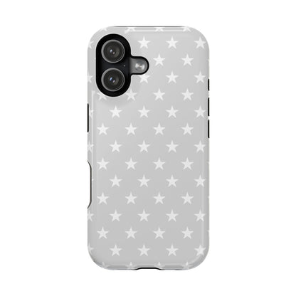 White Stars MagSafe Tough iPhone Case