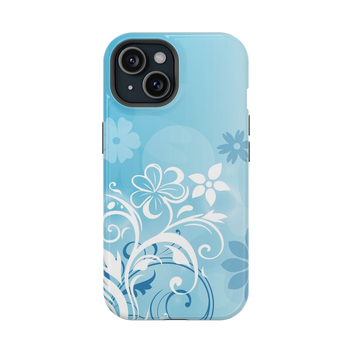 Blue Mood Tough iPhone Case