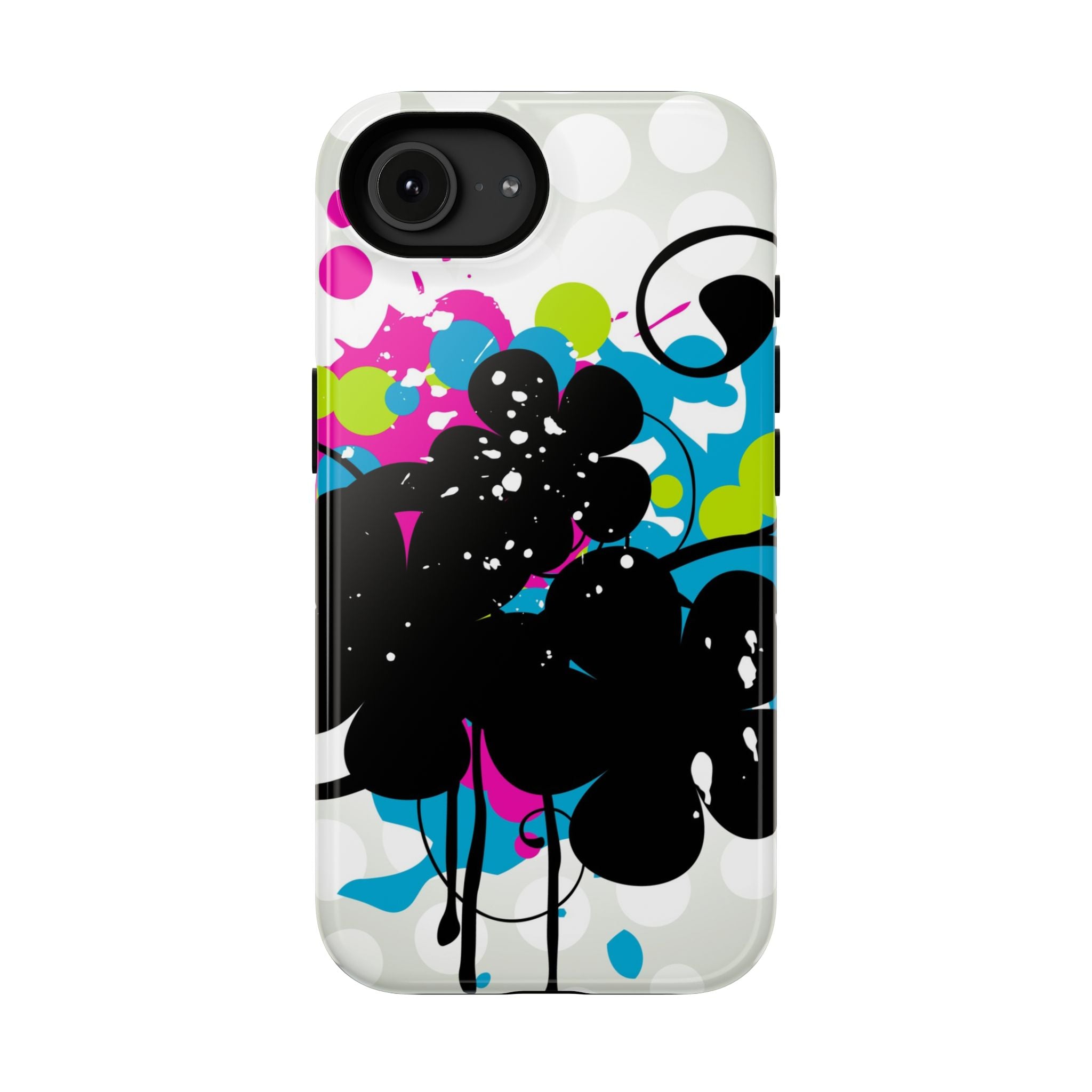 Electric Bloom Tough iPhone Case