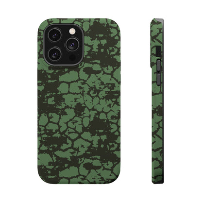 Faded Green Giraffe MagSafe Tough iPhone Case