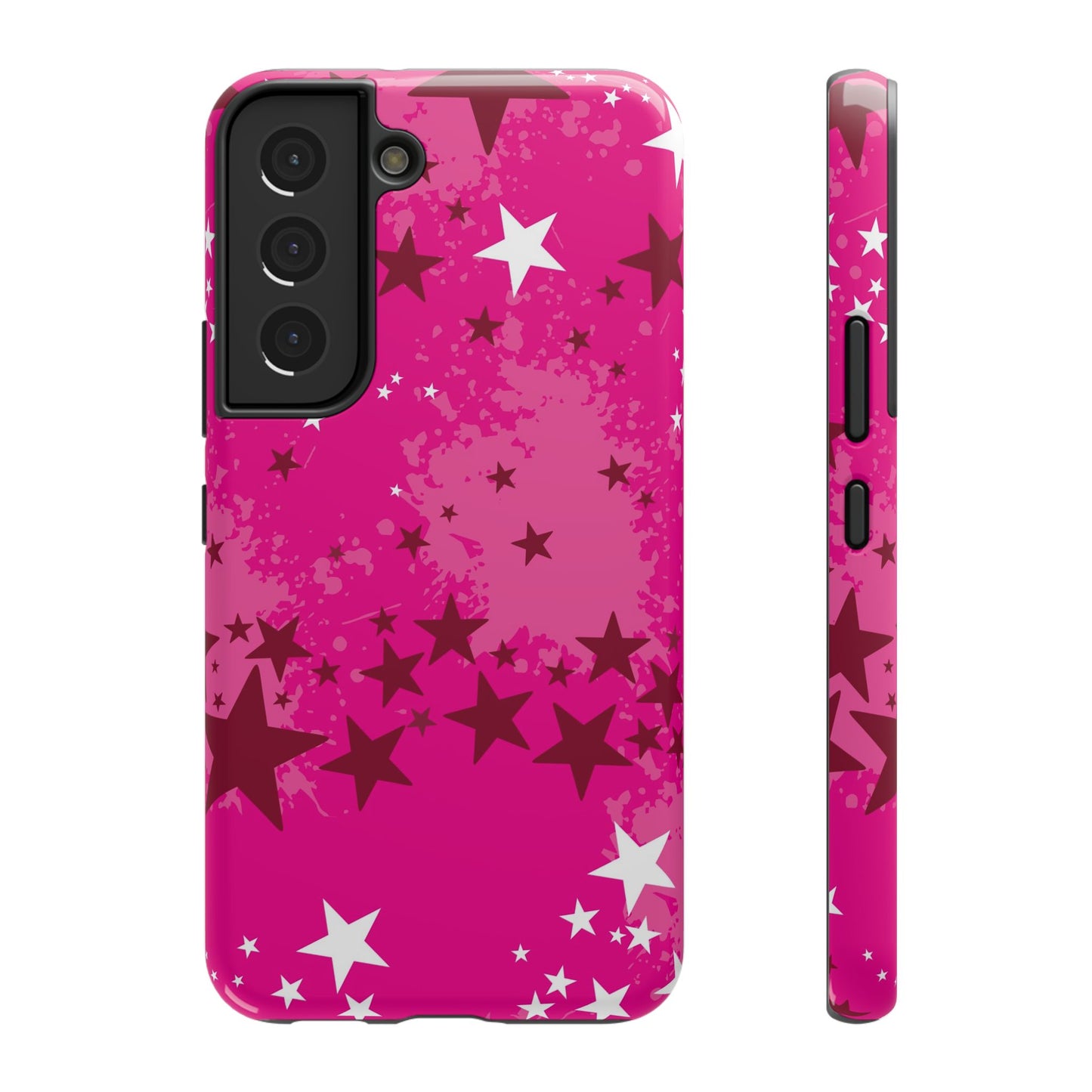 Pink Static Tough Samsung Case