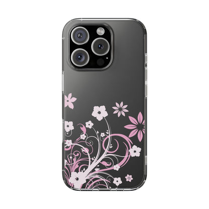Rose Clear Phone Case