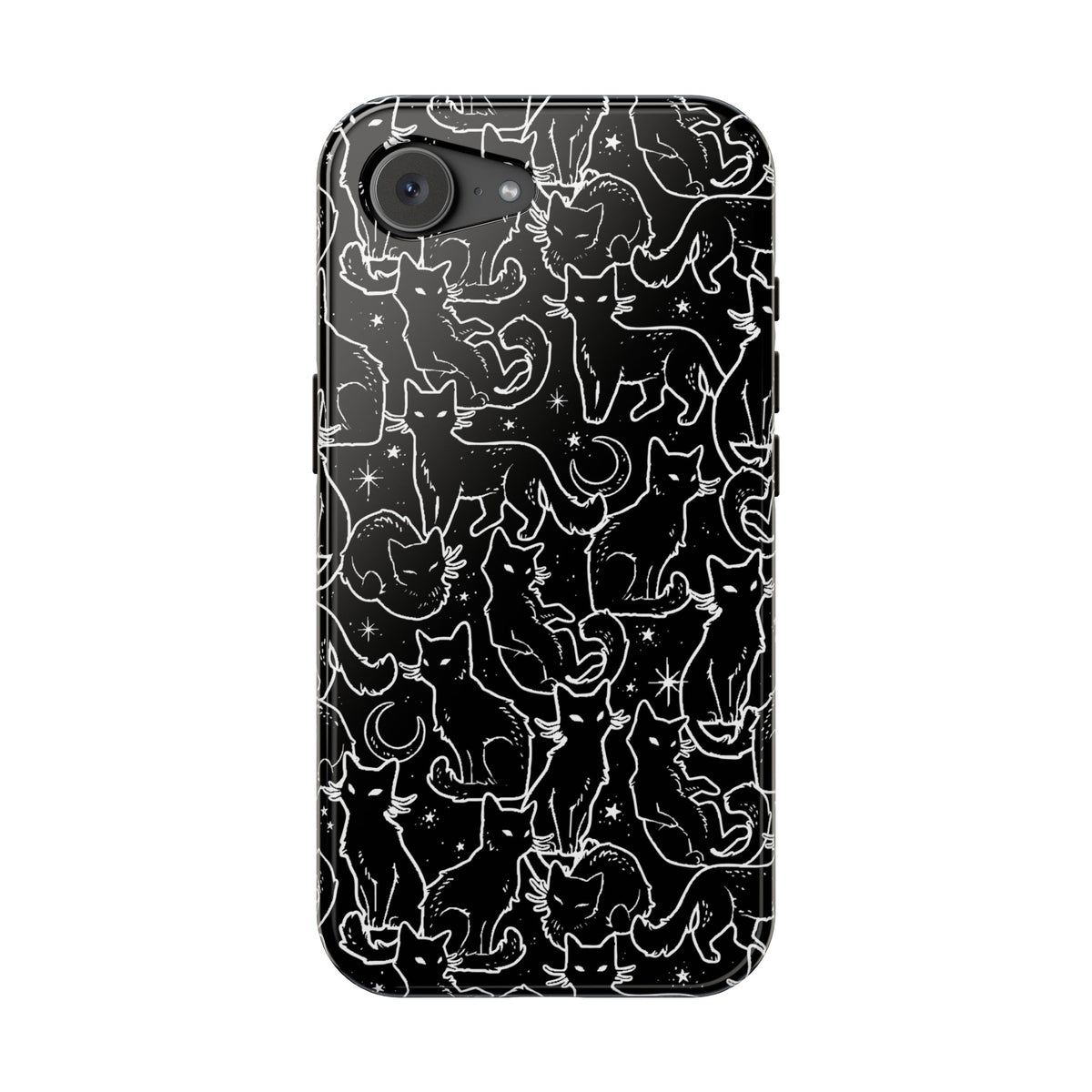Black Cats MagSafe Tough iPhone Case