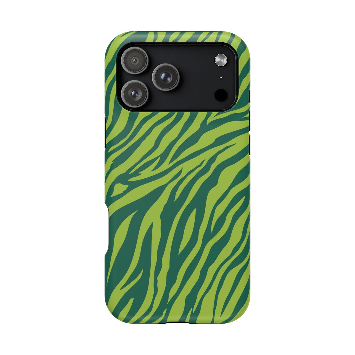 Green Zebra MagSafe Tough iPhone Case