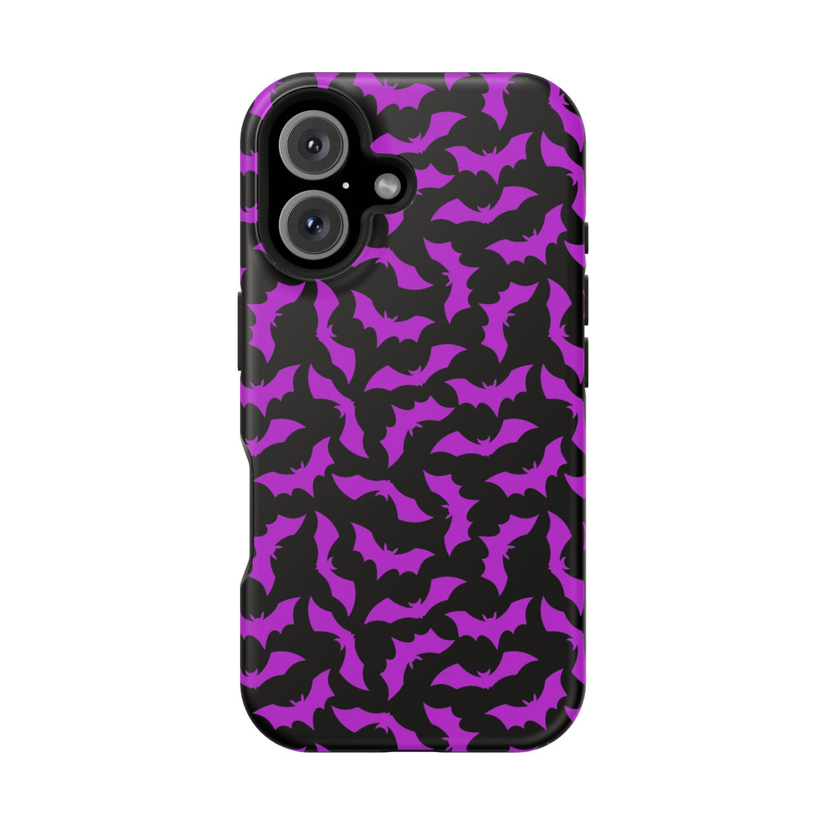 Purple Bats MagSafe Tough iPhone Case