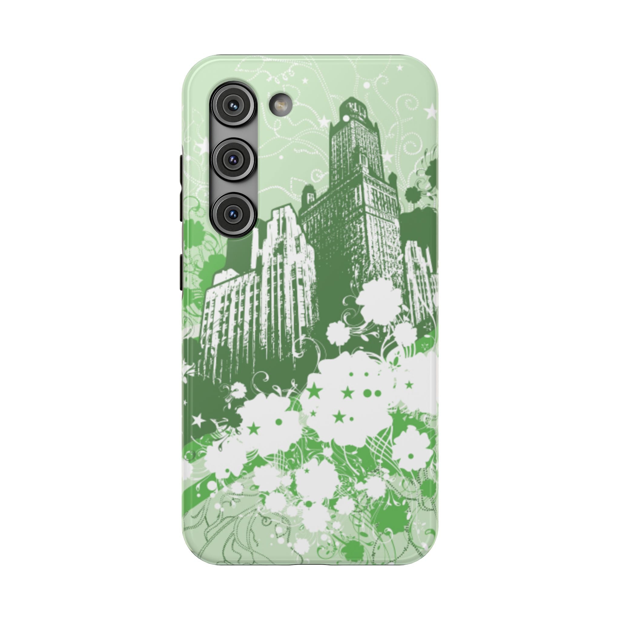 Green City Tough Samsung Case