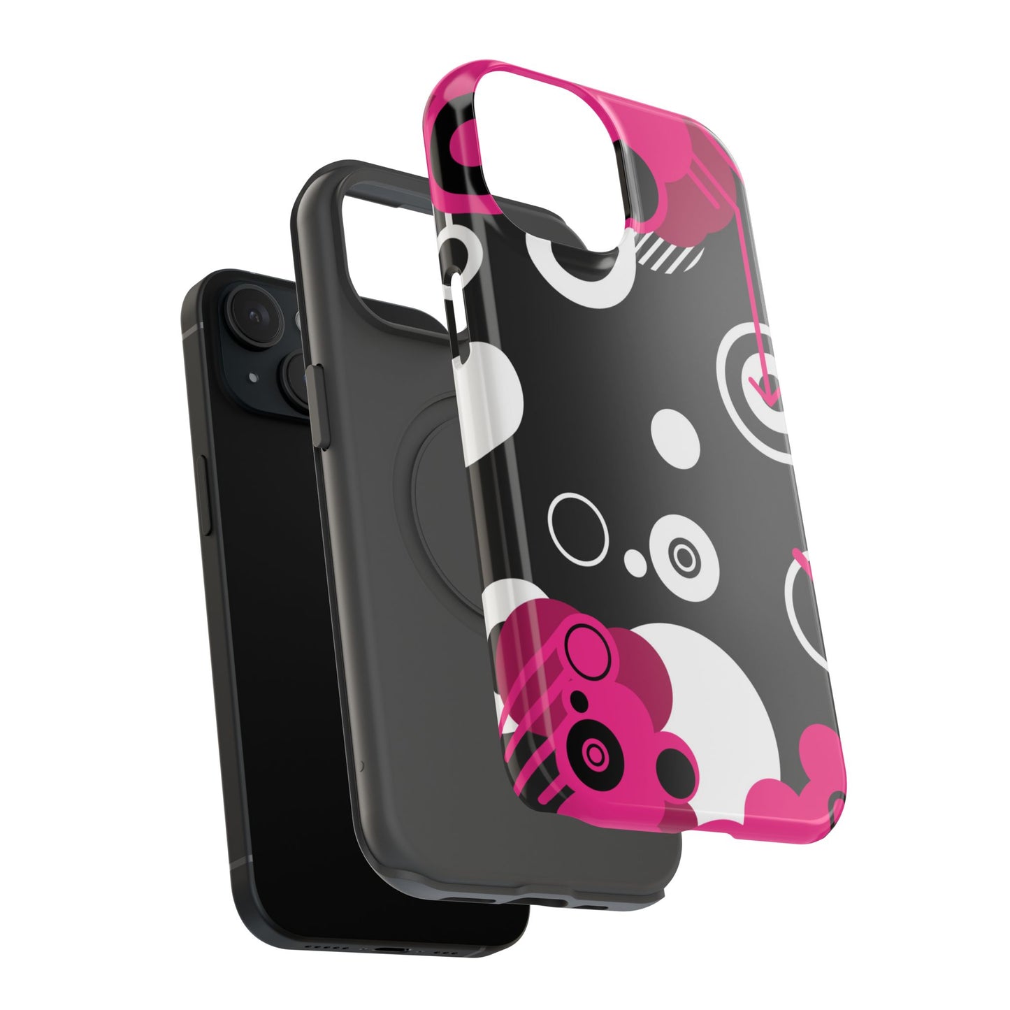 Pink Arrow Tough iPhone Case
