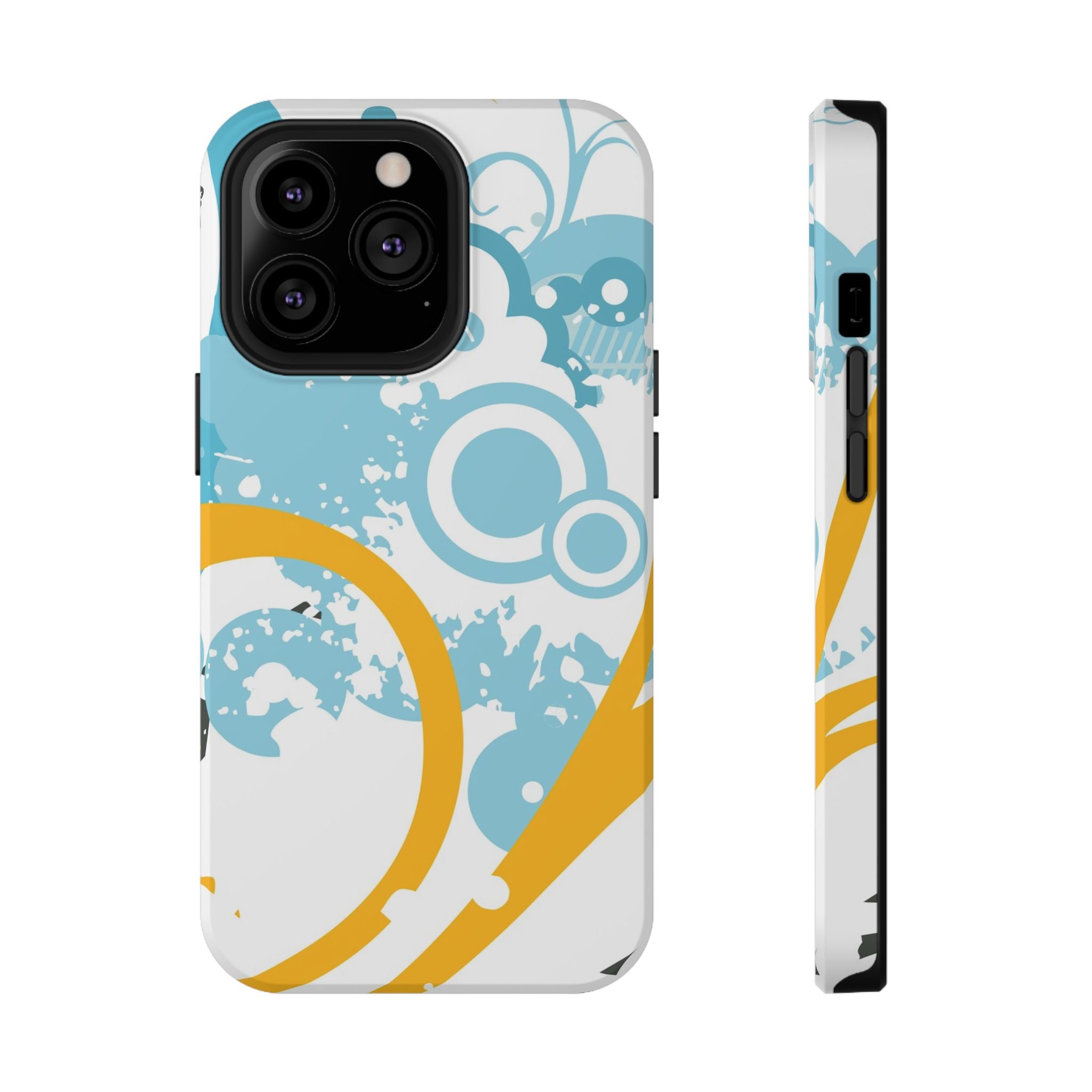 Cloud Circuit Tough iPhone Case