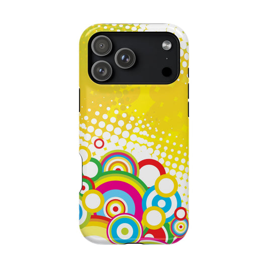 Yellow Daze MagSafe Tough iPhone Case