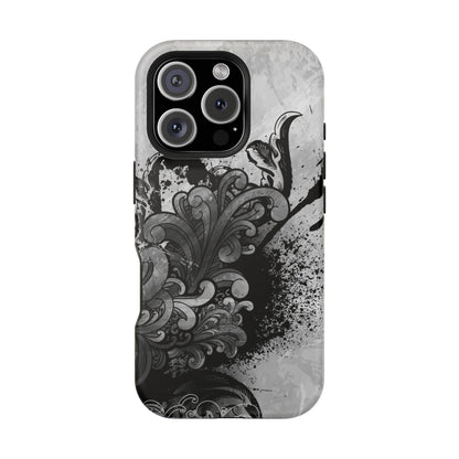 Charcoal Echo Tough iPhone Case