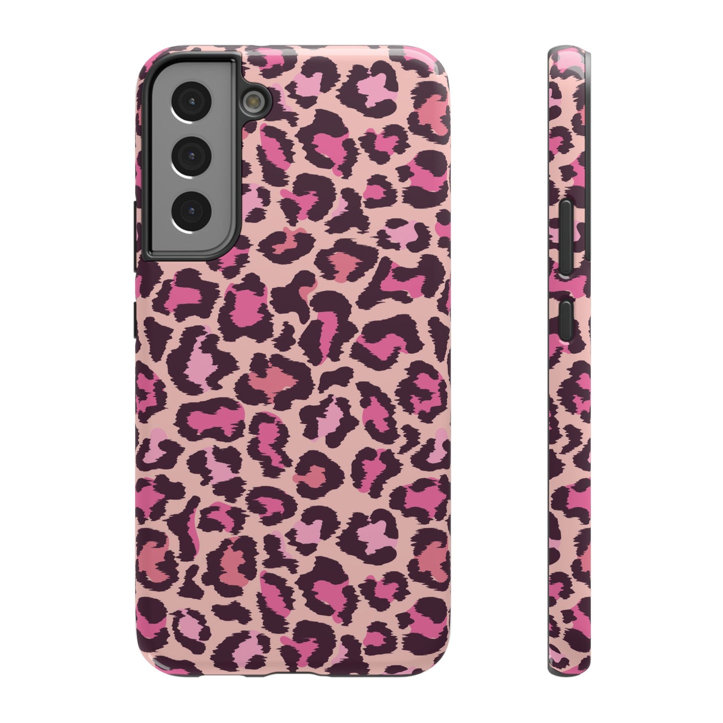 Pink Leopard Tough Samsung Case