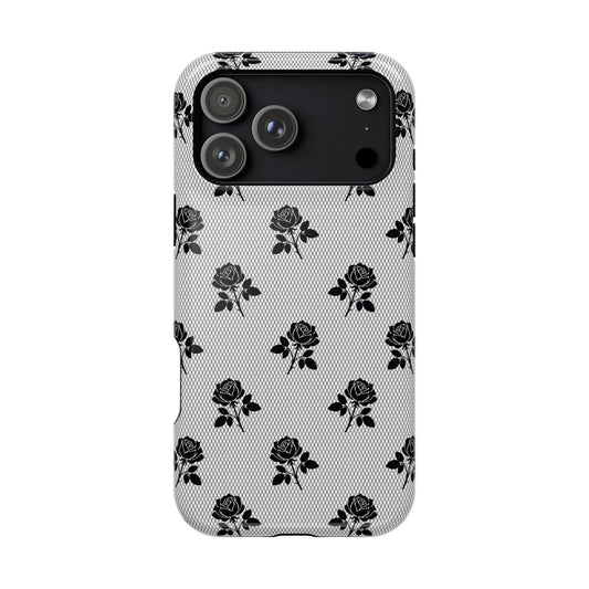 Black Roses MagSafe Tough iPhone Case