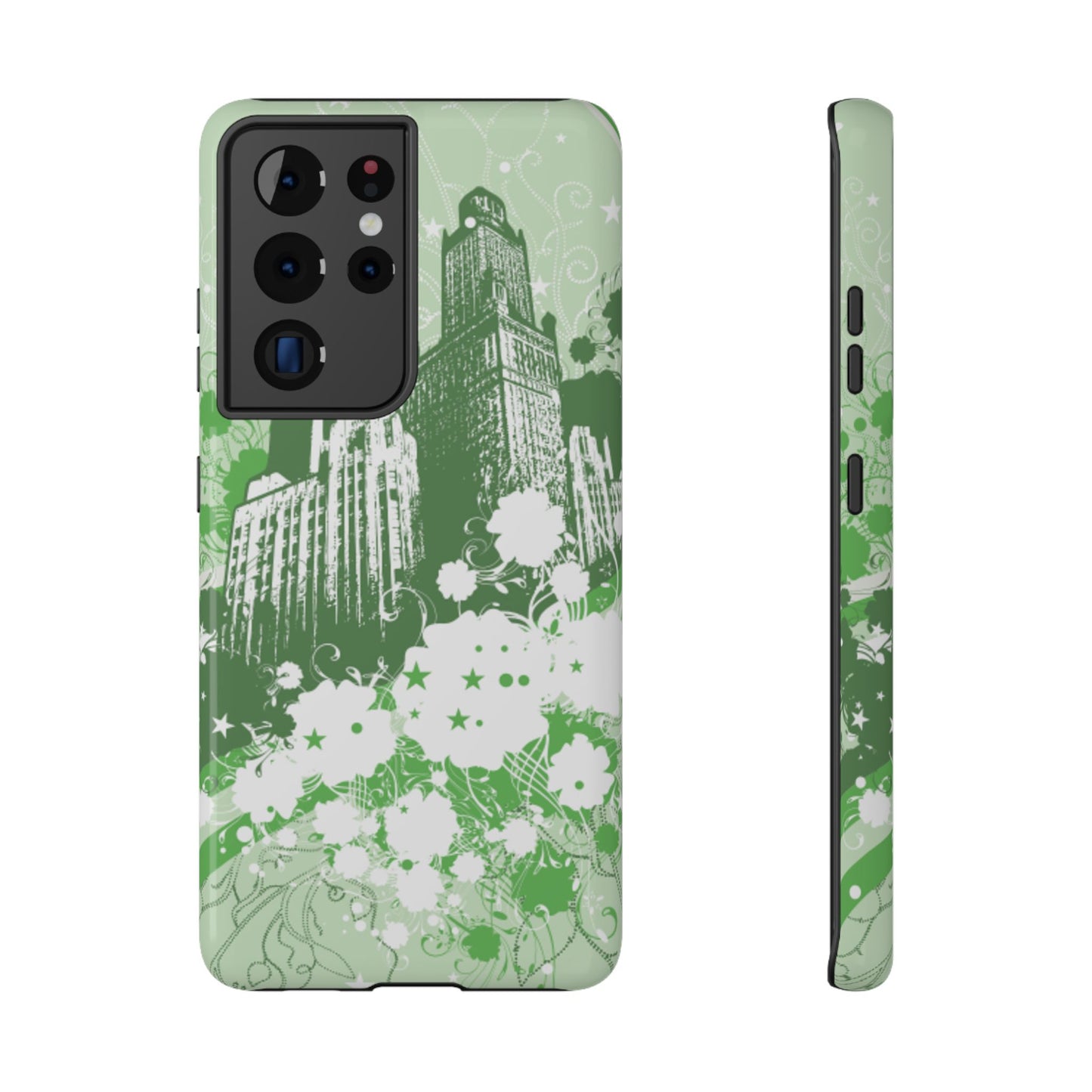 Green City Tough Samsung Case
