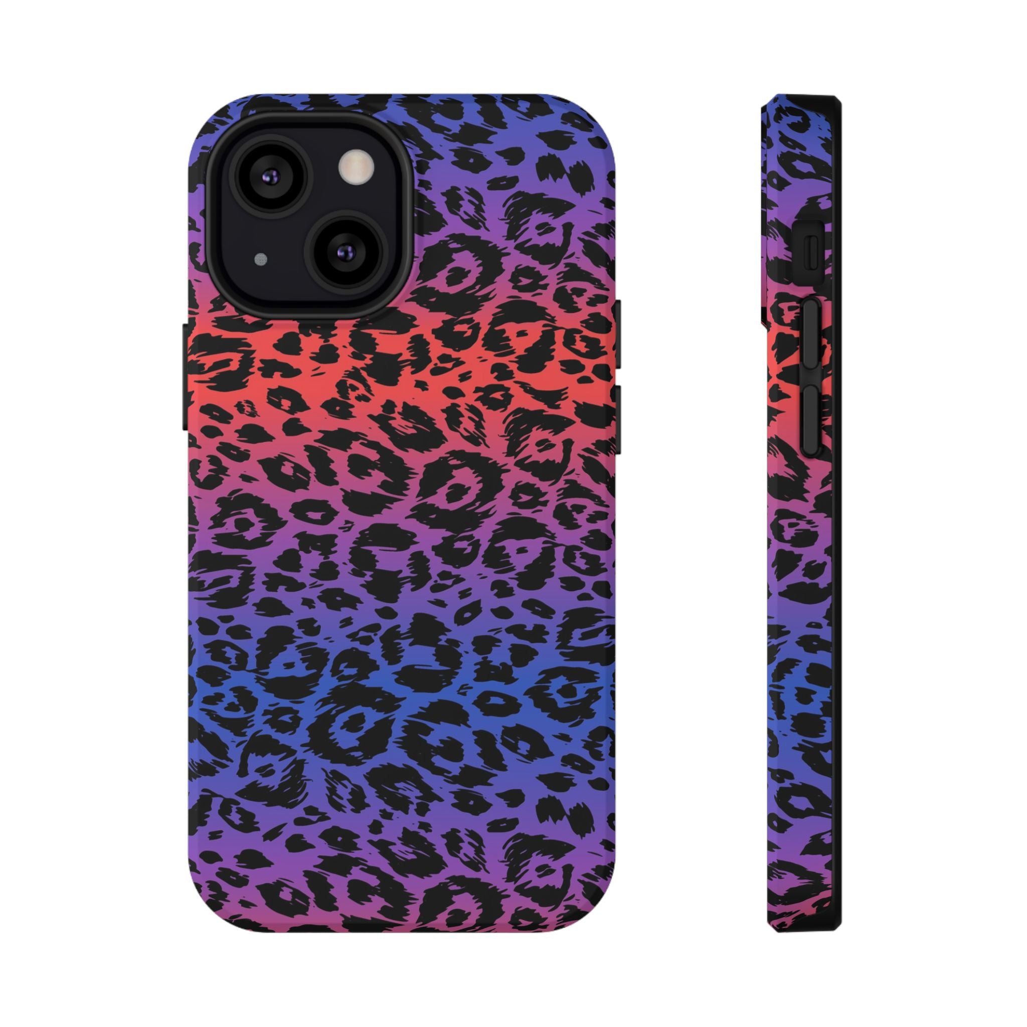 Leopard Gradient Tough iPhone Case