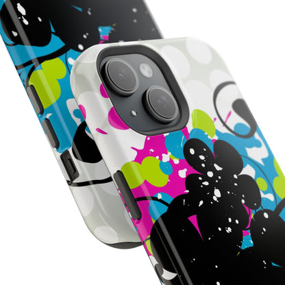 Electric Bloom Tough iPhone Case