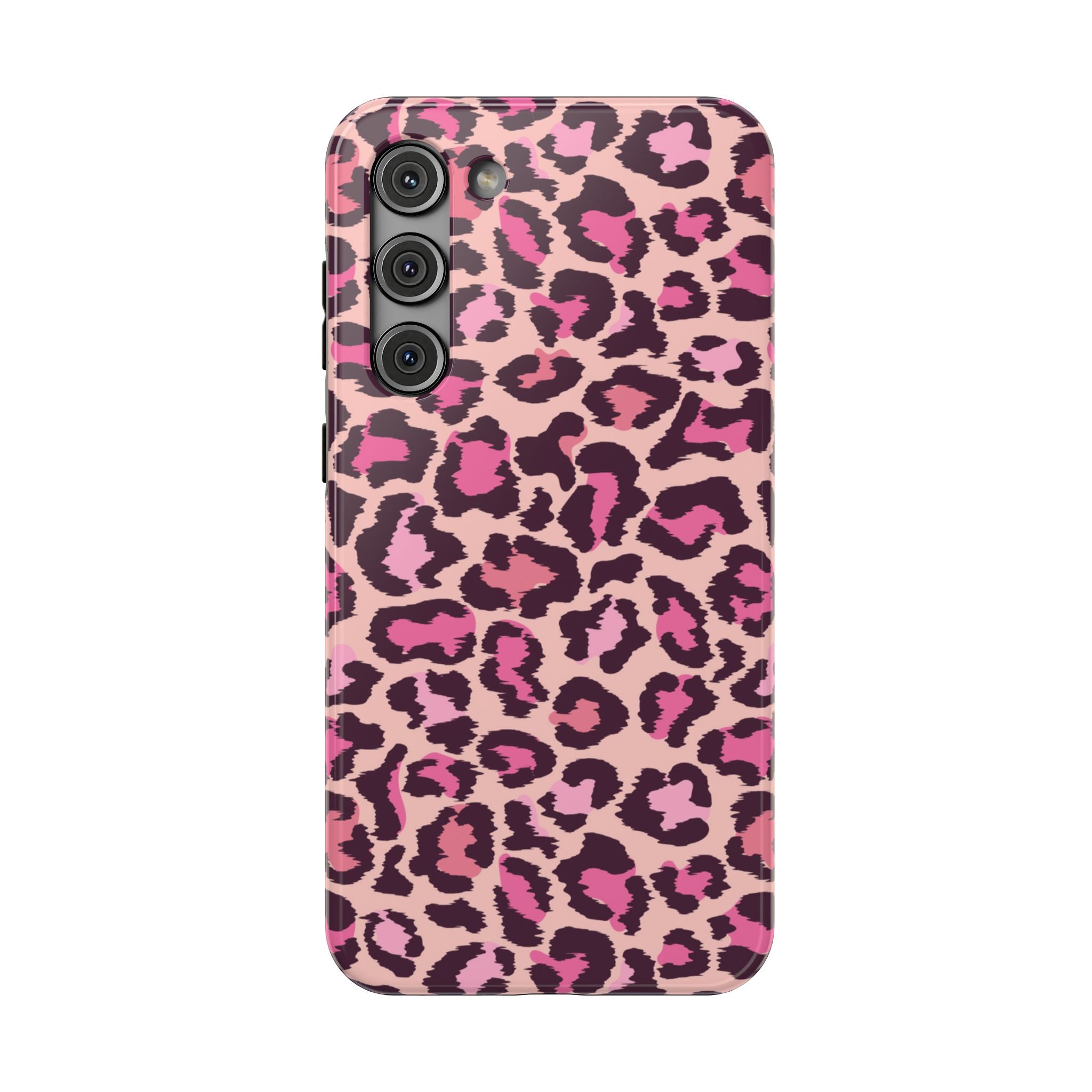 Pink Leopard Tough Samsung Case