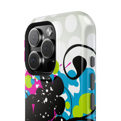 Electric Bloom Tough iPhone Case