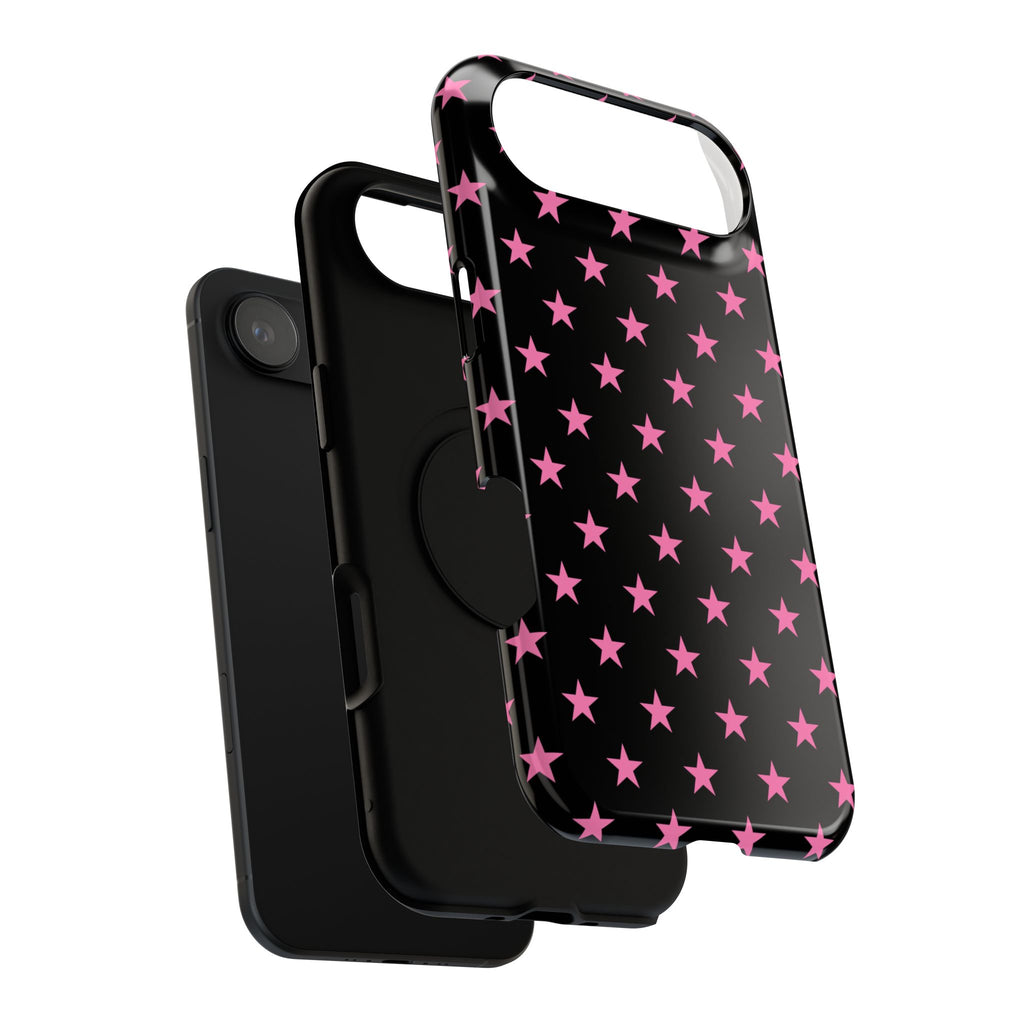 Pink Stars Tough iPhone Case