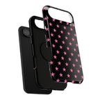 Pink Stars Tough iPhone Case