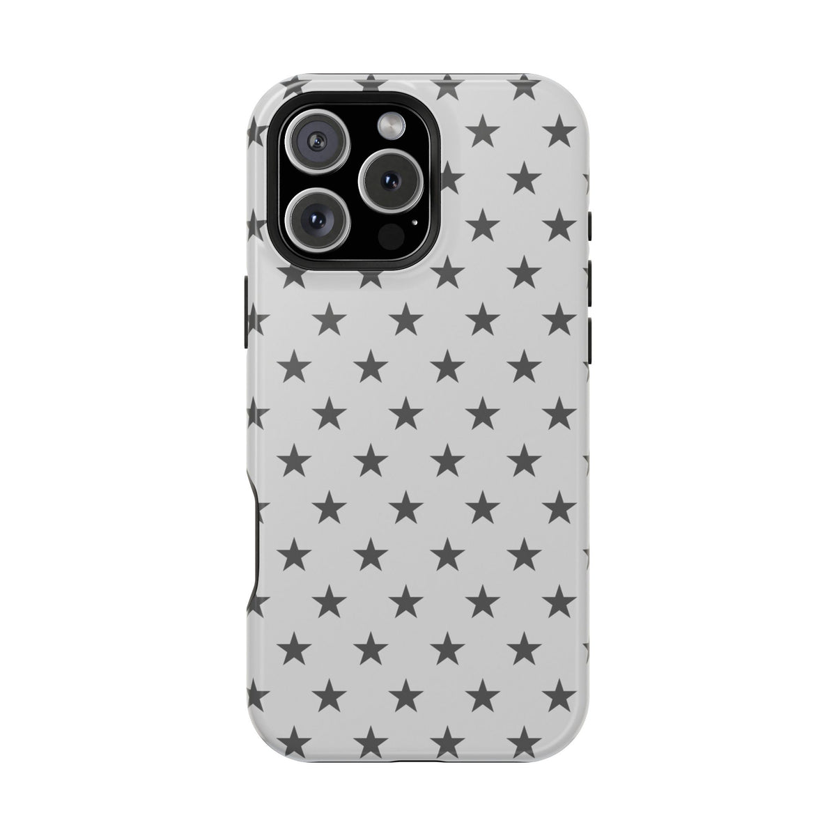 Grey Stars MagSafe Tough iPhone Case