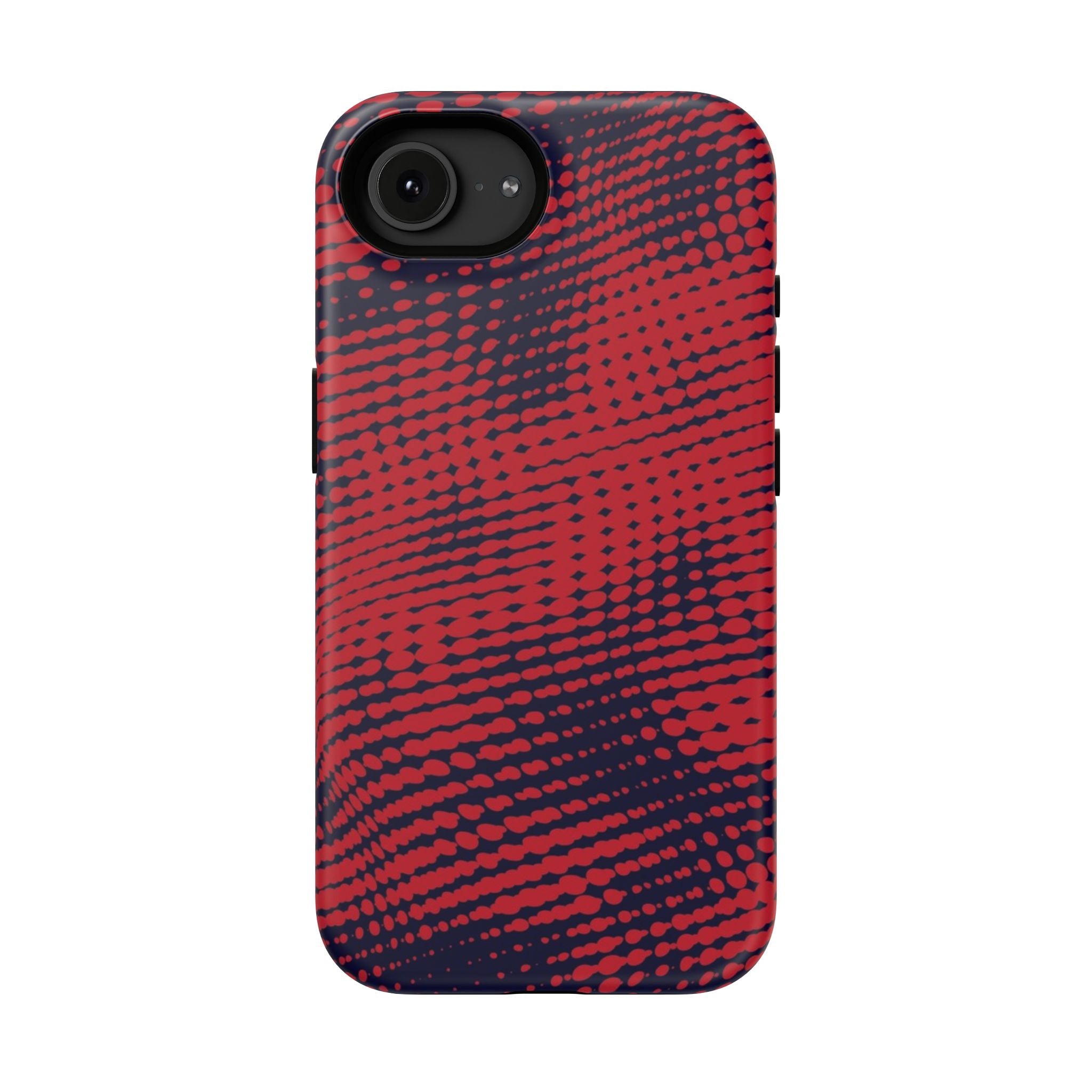 Red Static Tough iPhone Case