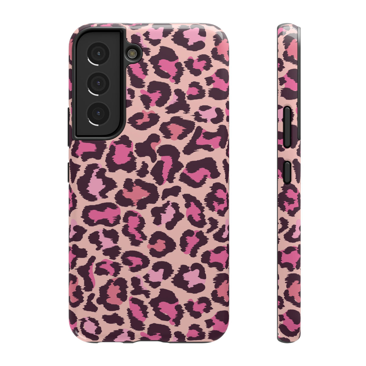 Pink Leopard Tough Samsung Case