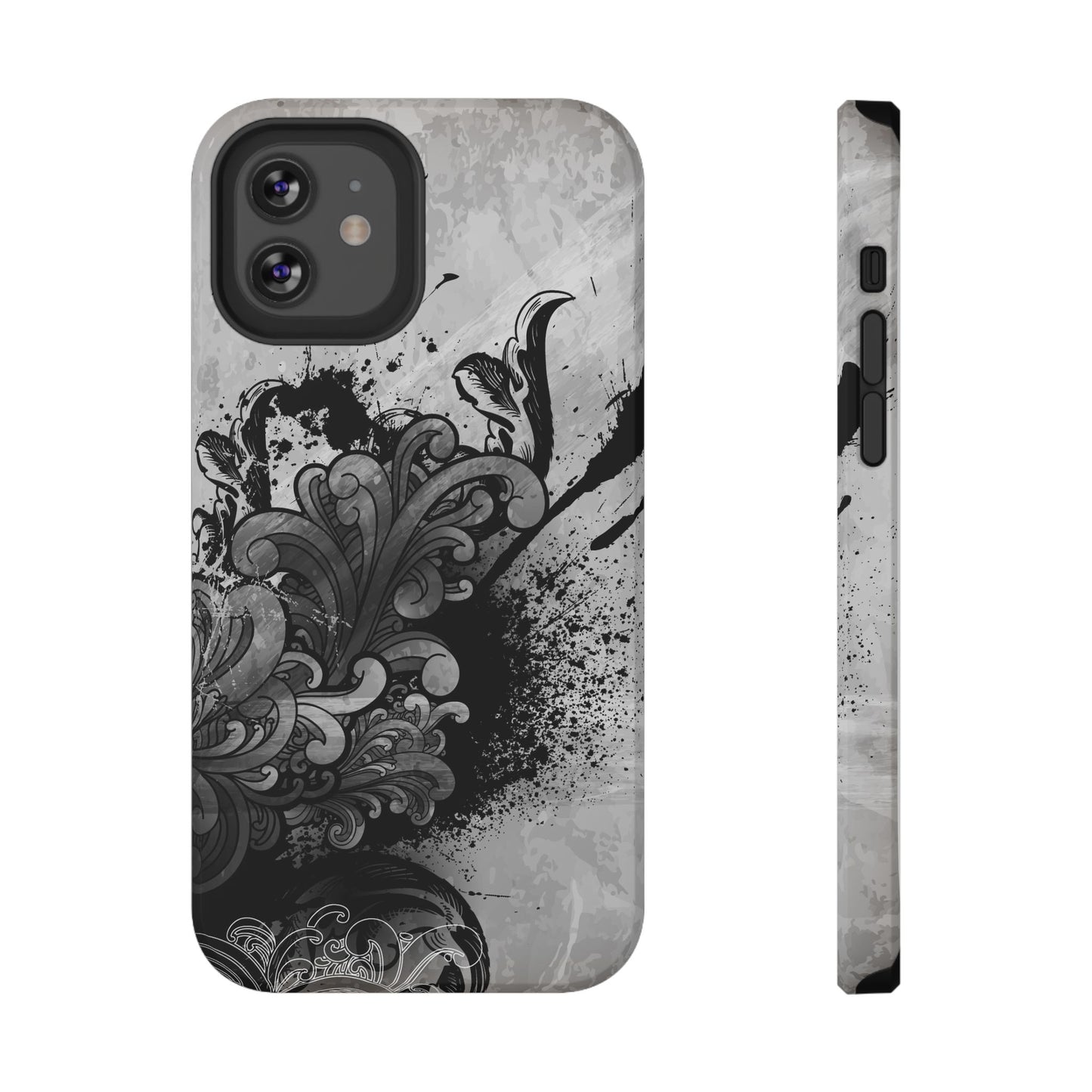 Charcoal Echo Tough iPhone Case