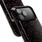 Midnight Flutter Tough iPhone Case