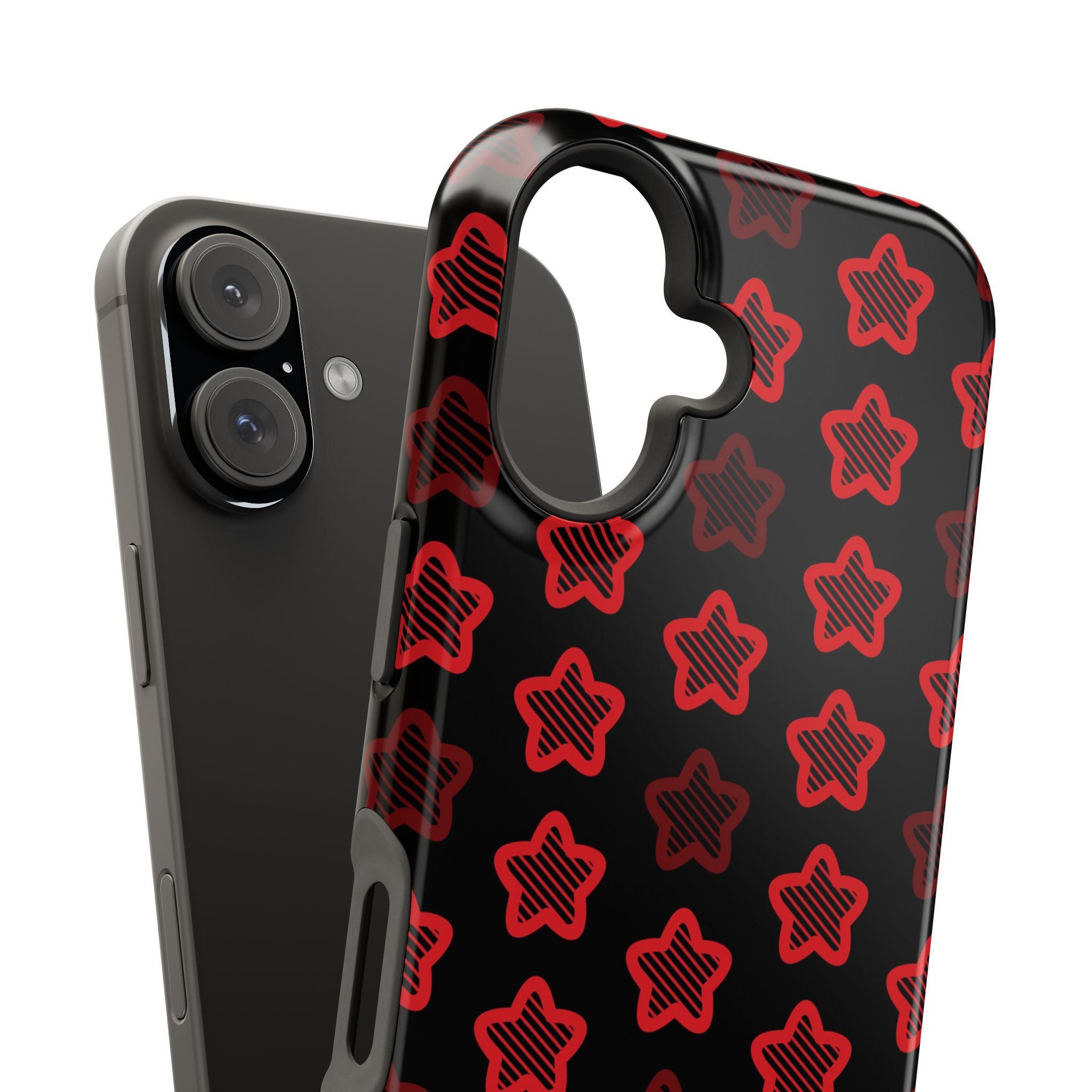 Red Stars Tough iPhone Case