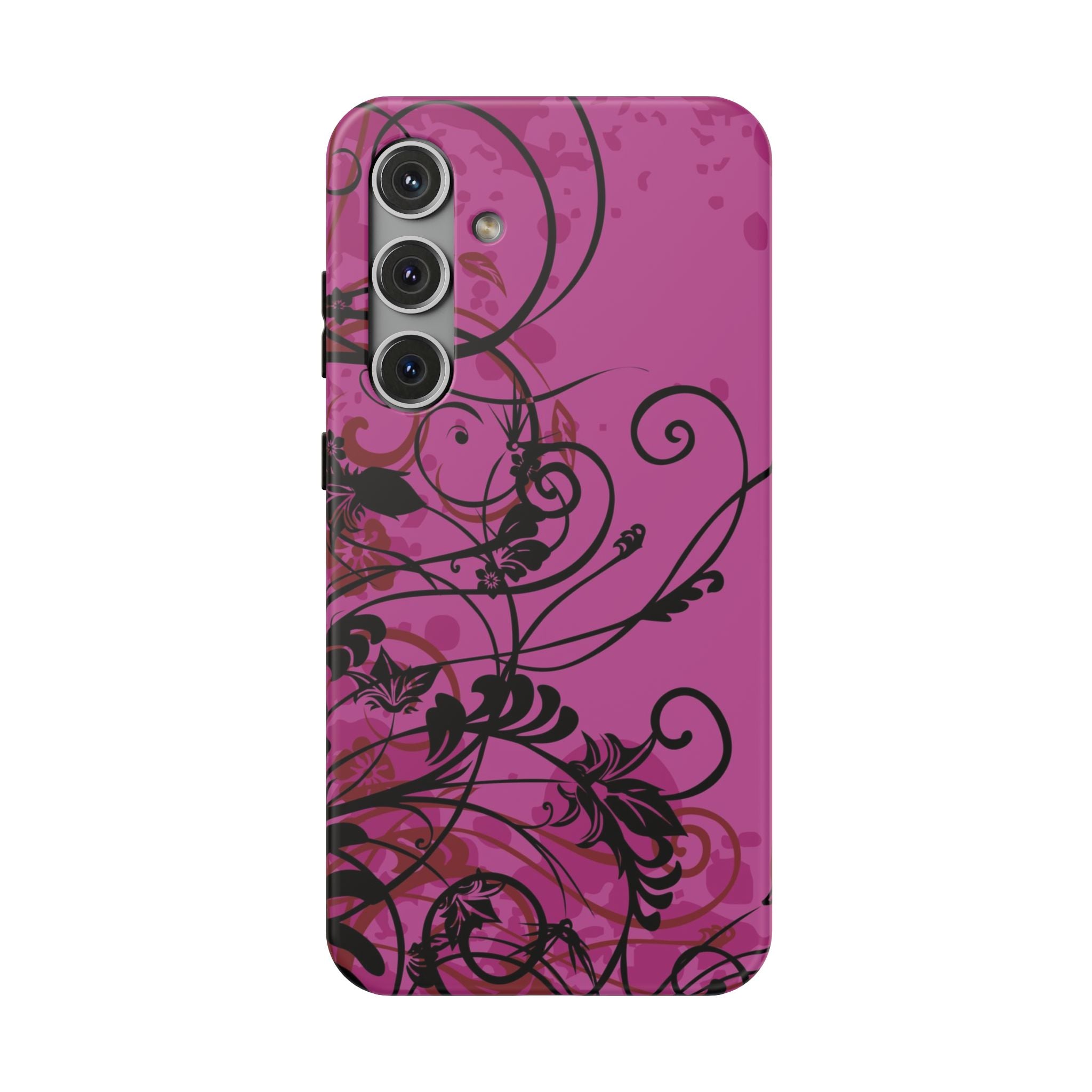 Midnight Petals Tough Samsung Case