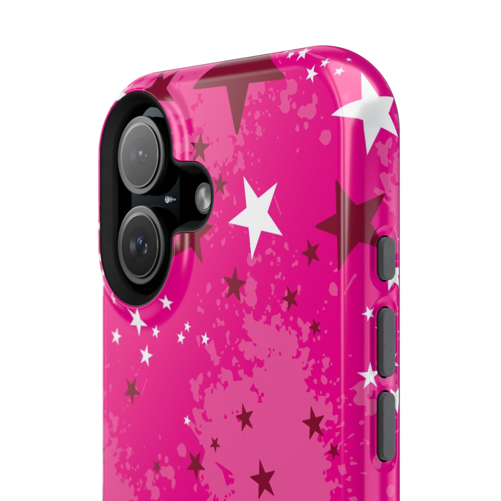 Pink Static Tough iPhone Case