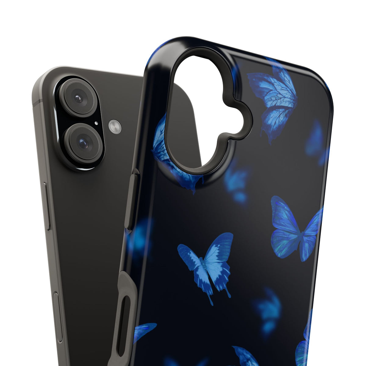 Moonlit Butterflies Tough iPhone Case