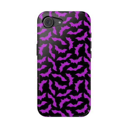 Purple Bats MagSafe Tough iPhone Case