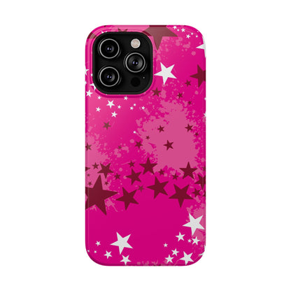 Pink Static Tough iPhone Case