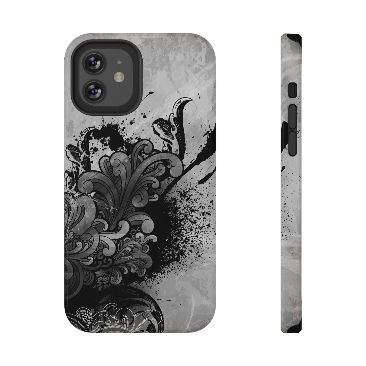Charcoal Echo Tough iPhone Case
