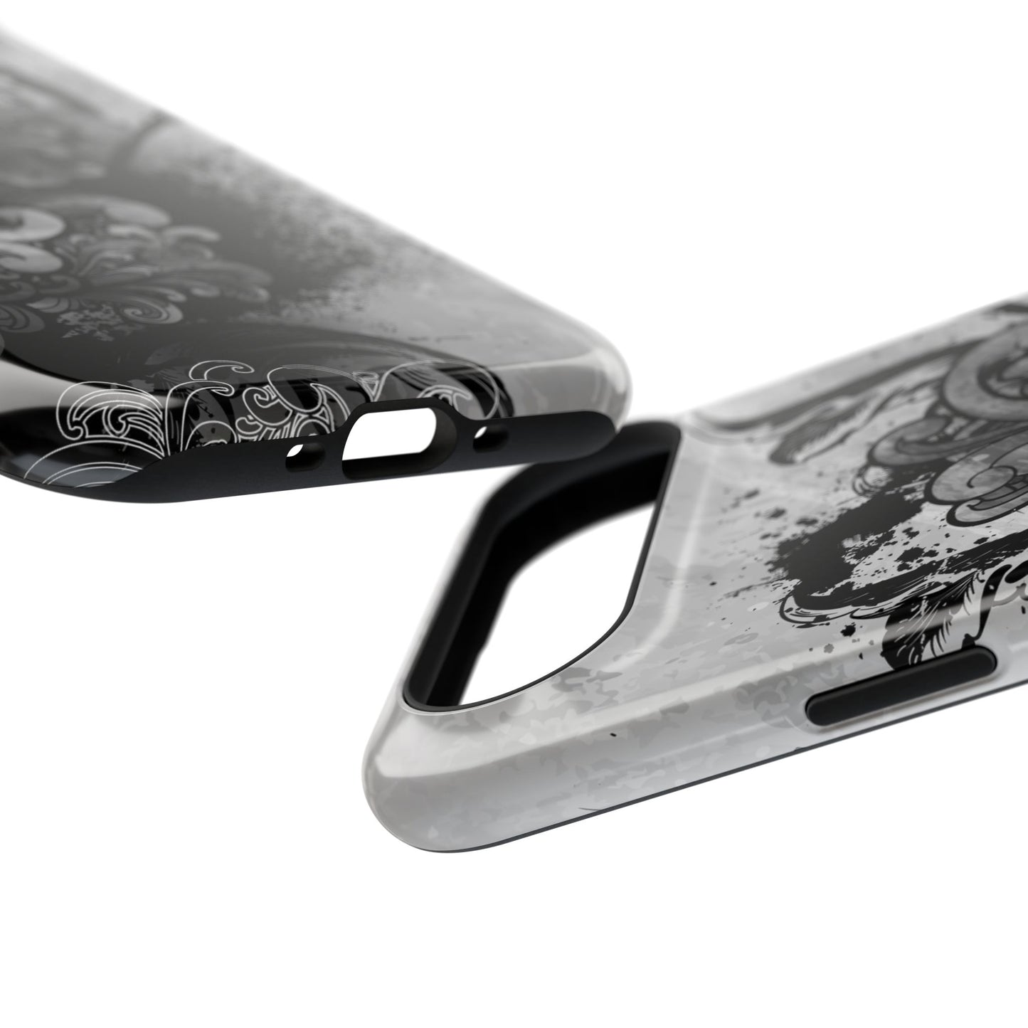 Charcoal Echo Tough iPhone Case