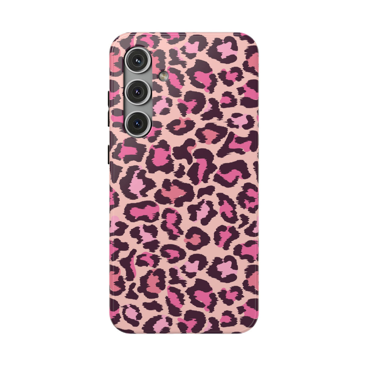 Pink Leopard Tough Samsung Case