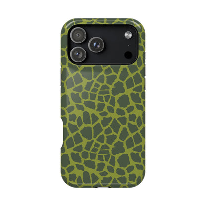 Green Giraffe MagSafe Tough iPhone Case