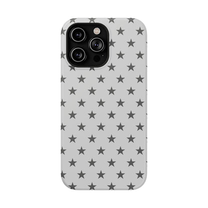 Grey Stars MagSafe Tough iPhone Case