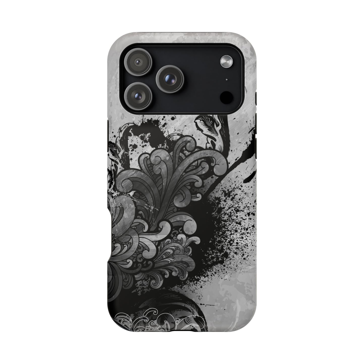 Charcoal Echo Tough iPhone Case