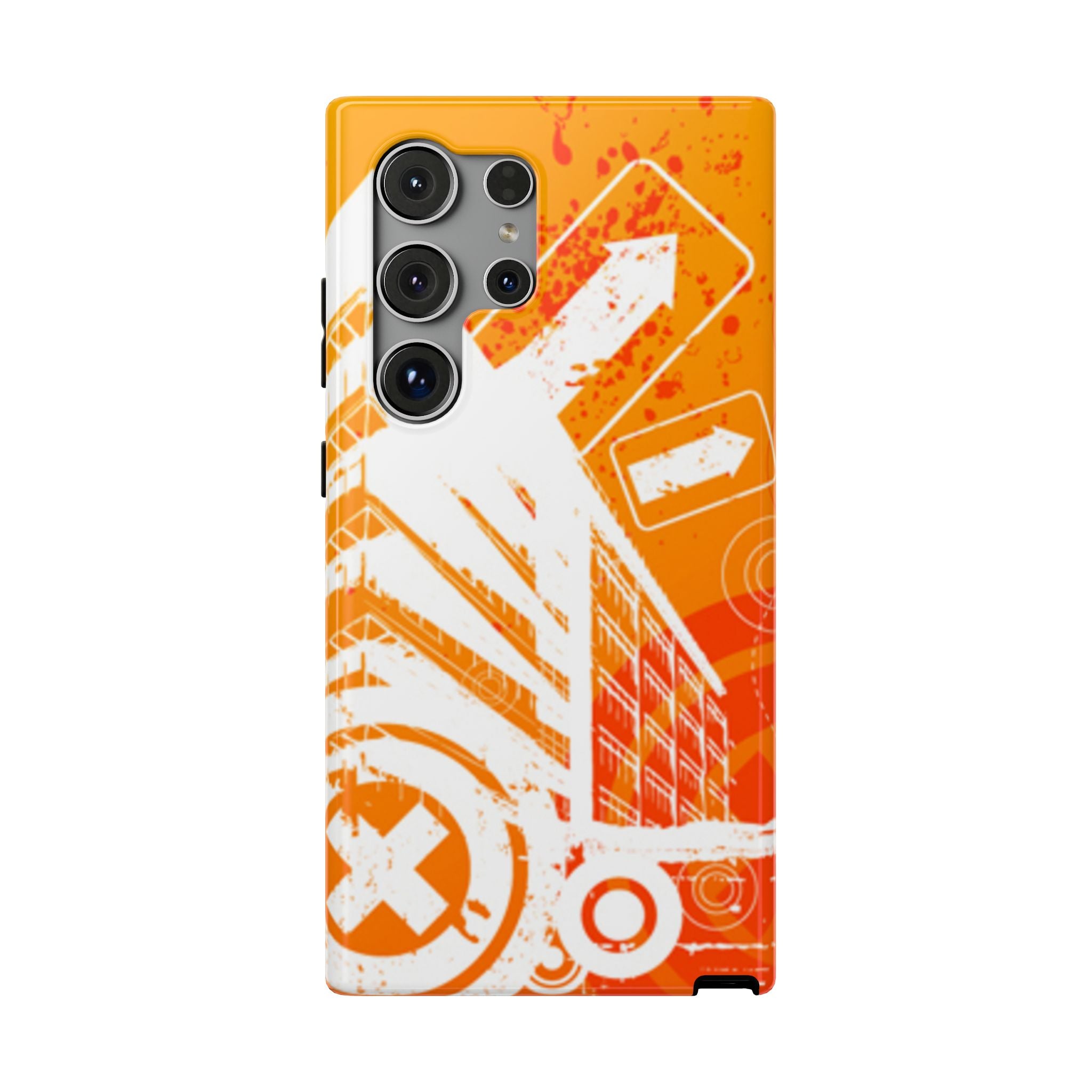 Tangerine Haze Tough Samsung Case