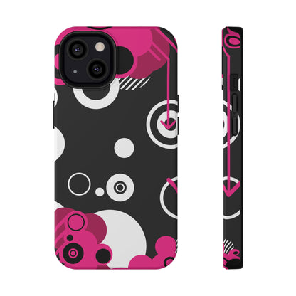 Pink Arrow Tough iPhone Case