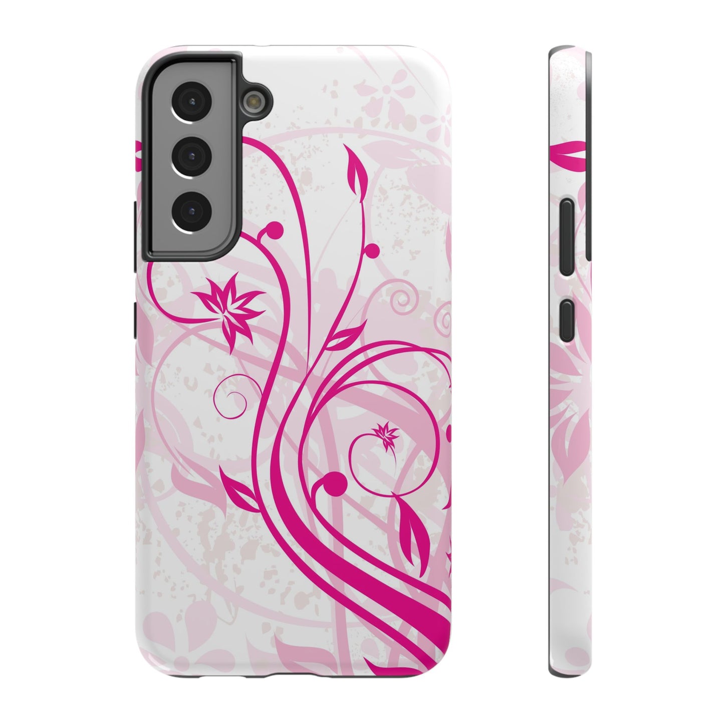Flora Fuchsia Tough Samsung Case