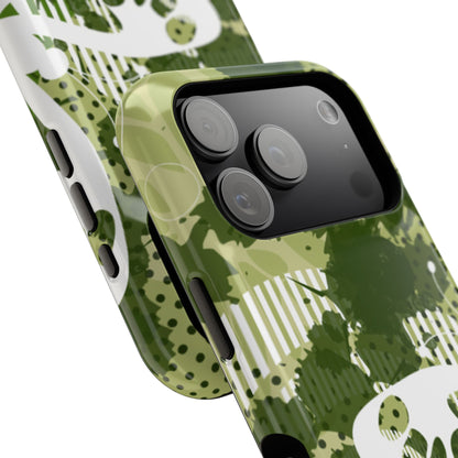 Green Echo Tough iPhone Case