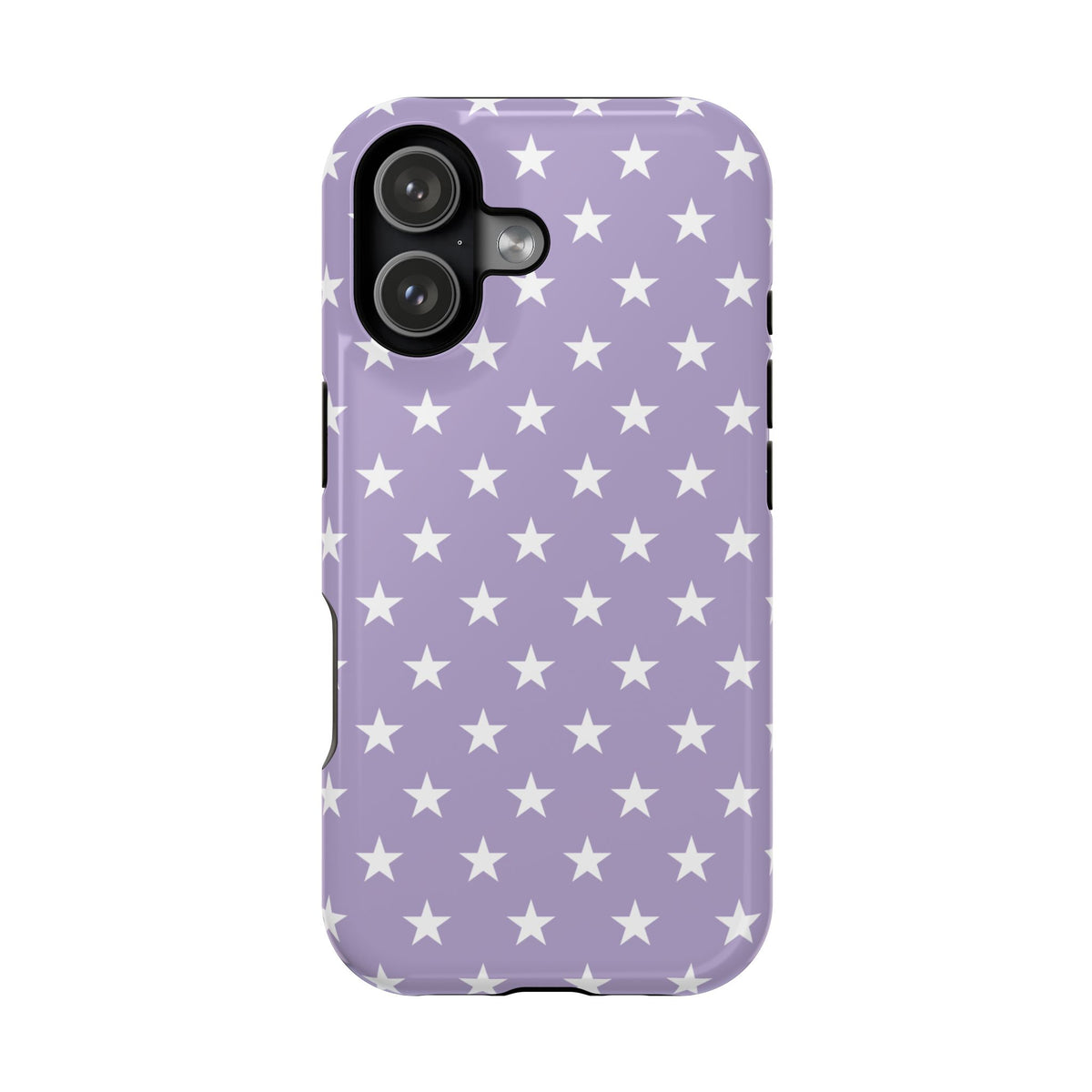 Purple Stars Tough iPhone Case