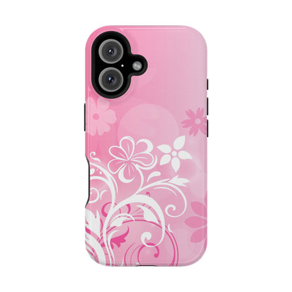 Pink Mood Tough iPhone Case