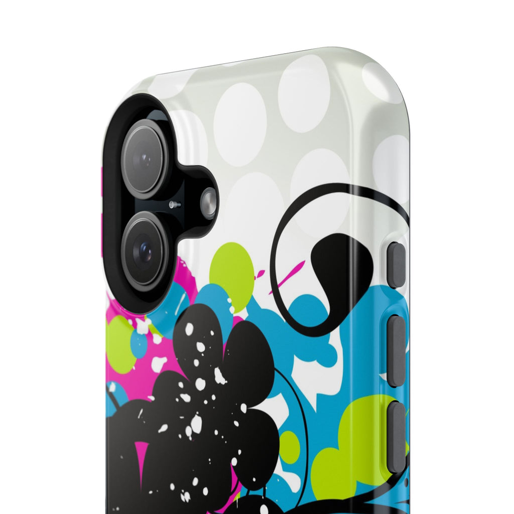 Electric Bloom Tough iPhone Case